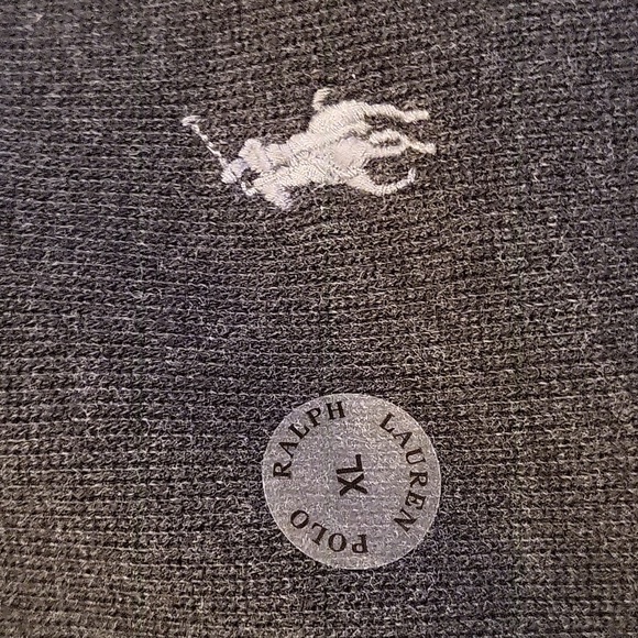 NWT Men's XL Polo Ralph Lauren French Knit Half-Zip Long Sleeve Pullover Sweater - Picture 4 of 9